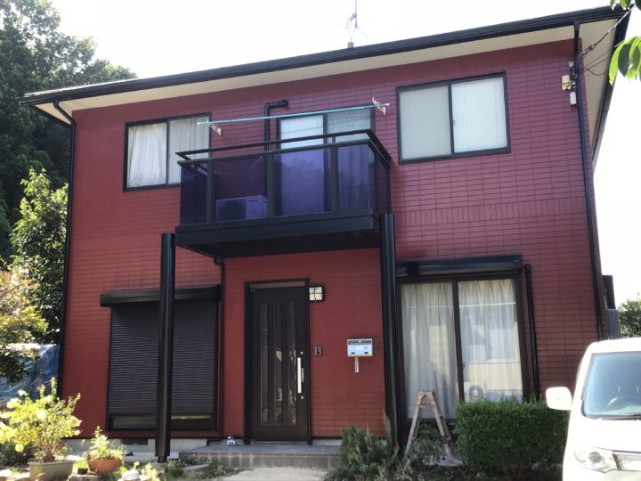 広島市安佐南区 H様邸 屋根外壁塗装工事