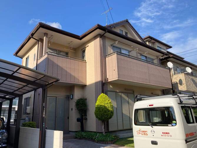 広島市　M様邸　外壁塗装工事
