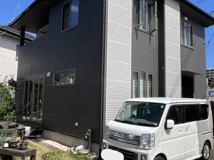 安佐南区　H様邸　屋根・外壁塗装工事