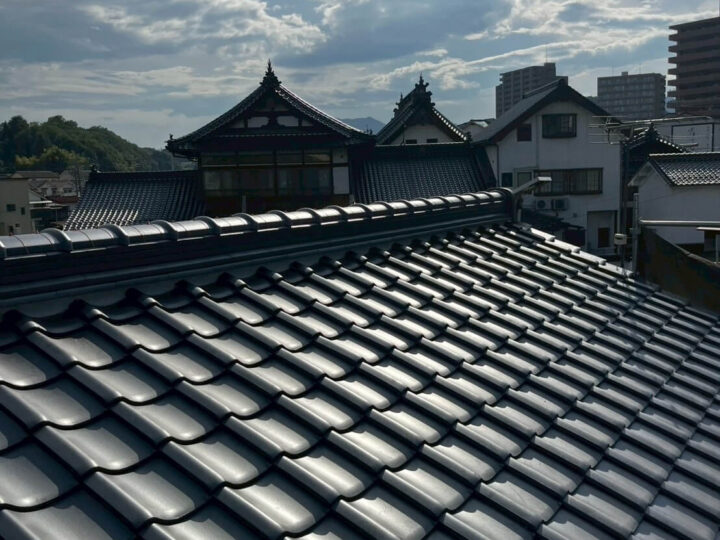 広島市安佐南区　K様邸　瓦葺き替え工事（三州瓦）