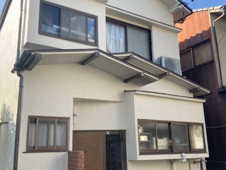 広島市中区江波　S様邸　外壁塗装