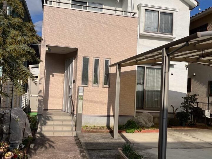 広島市安佐南区伴東　F様邸　外壁塗装工事