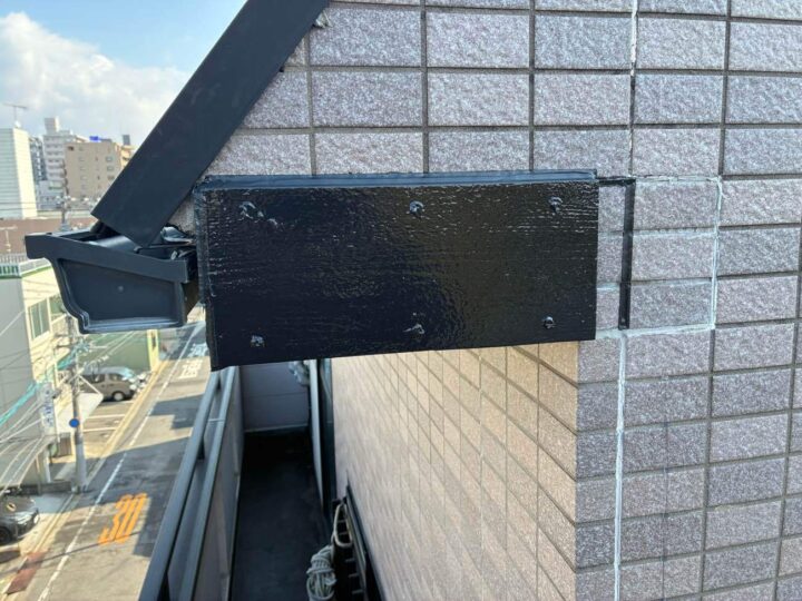広島市中区　O様邸　破風板交換工事