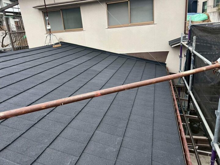 広島市東区　Ｉ様邸　Ｕ瓦葺き替え・瓦棒葺き替え工事
