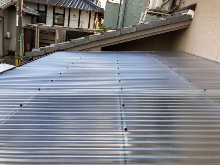 広島市安佐北区　S様邸　波板交換