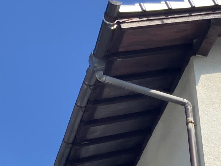 広島市安佐南区　K様邸　横樋一部補修