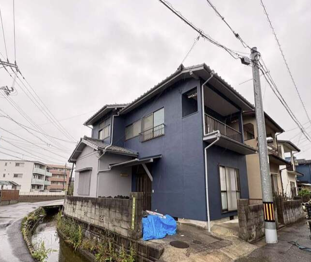 広島市安佐南区　K様邸　外壁塗装・外壁ひび割れ補修